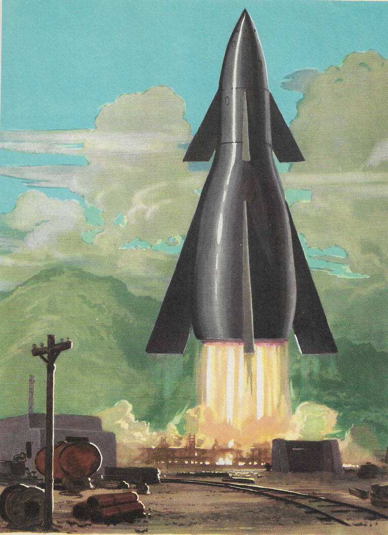 2 step cargo rocket