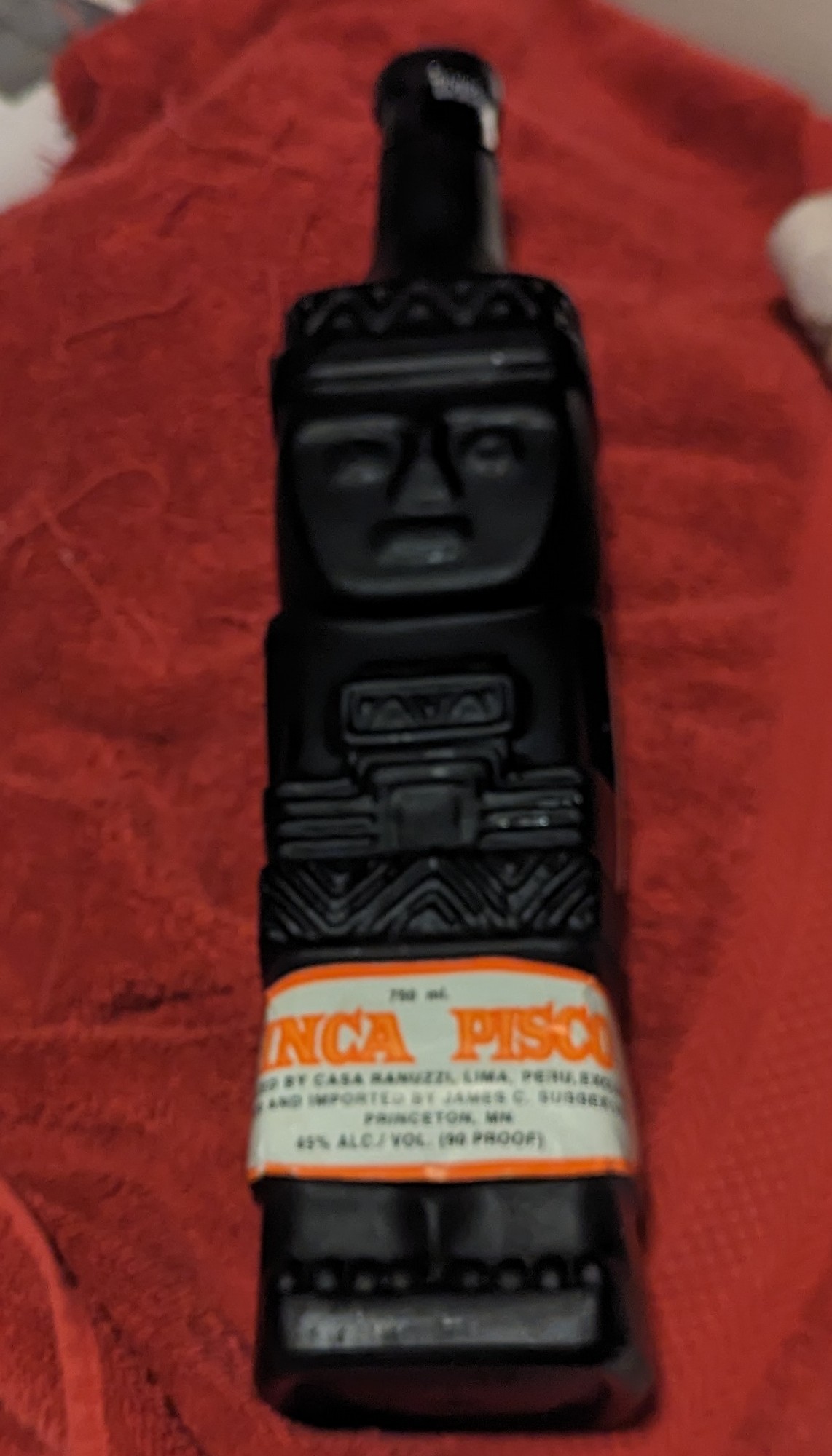 Inca Pisco bottle
